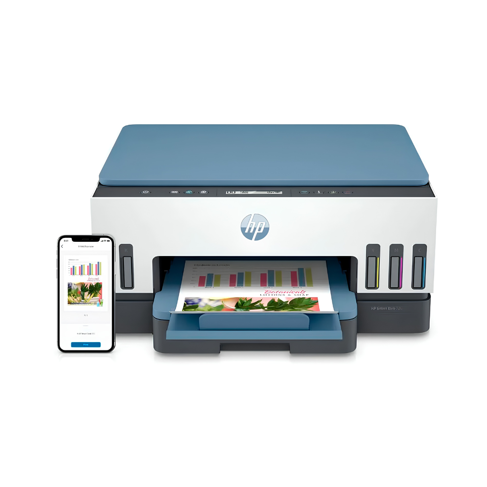 Impresora Multifuncional de tinta HP Smart Tank 725