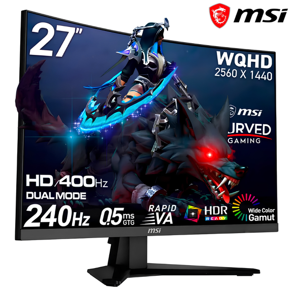 Monitor Curvo Gaming MSI MAG 275CQDF X24