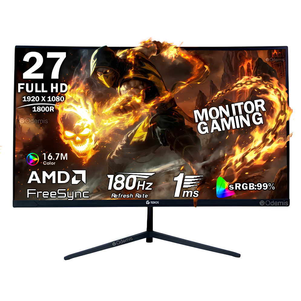 Monitor curvo gaming TEROS TE-2787G