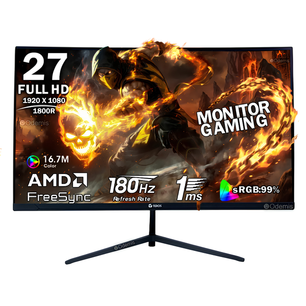 Monitor curvo gaming TEROS TE-2787G